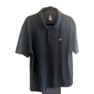 South Pole Charcoal Logoed Polo Size XXL GUC